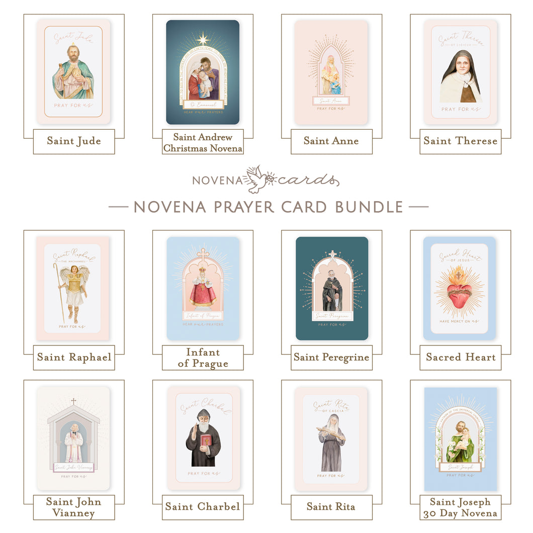 Novena Prayer Card Bundle
