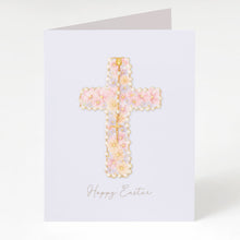 Load image into Gallery viewer, Rosary Card | Easter | Floral Cross
