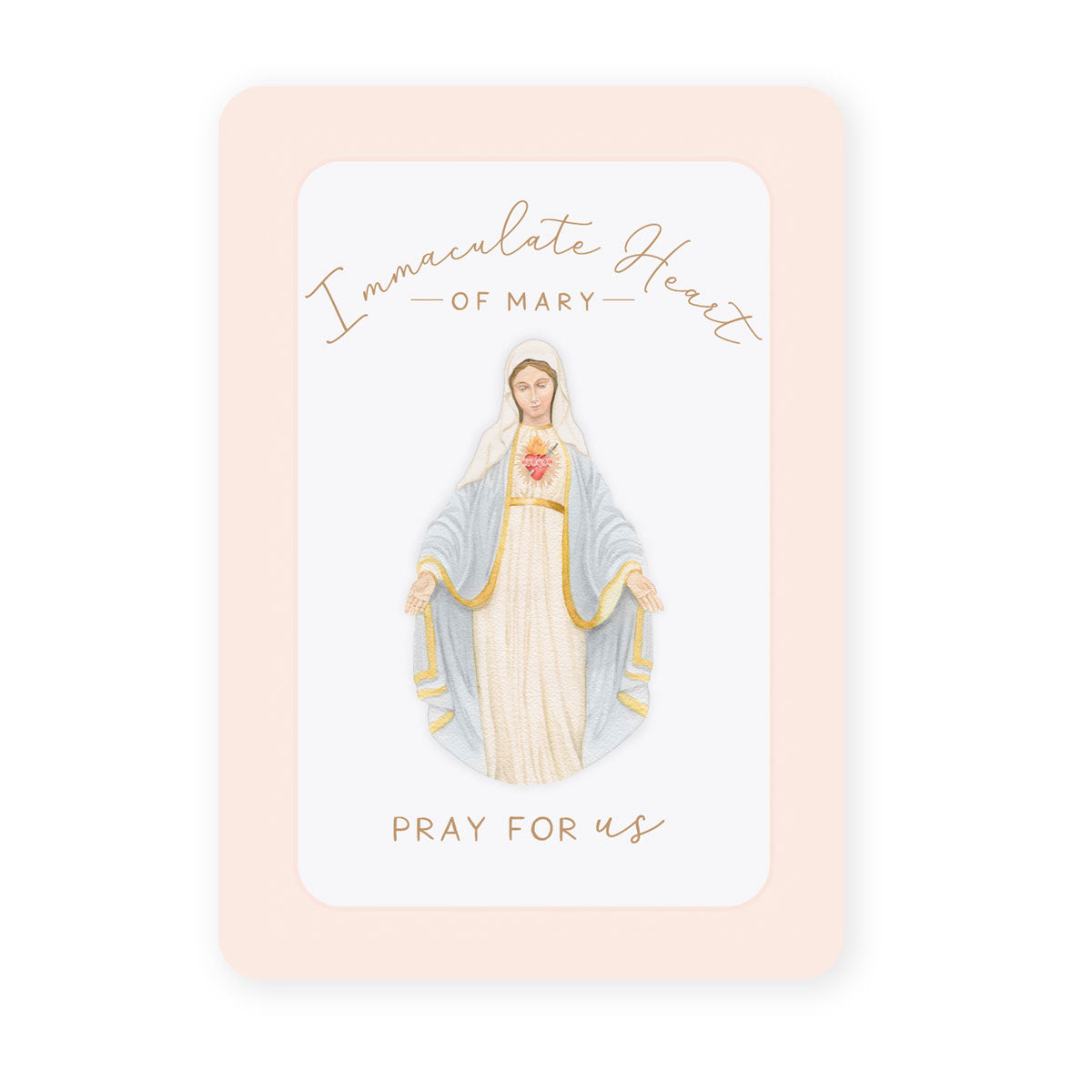 Immaculate Heart of Mary Prayer Card | Pray for Us – Novena Cards