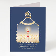 Load image into Gallery viewer, Rosary Card | Sacrament | OCIA | Easter Vigil Candles
