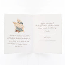 Load image into Gallery viewer, Our Lady of Sorrows Novena Card | Light Purple
