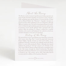 Load image into Gallery viewer, Rosary Card | Colorful Birthday Balloons | Birthday
