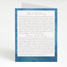 Load image into Gallery viewer, Rosary Card | Christmas Manger
