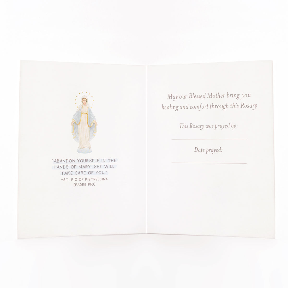 Rosary Card | Daffodils| Get Well – Novena Cards