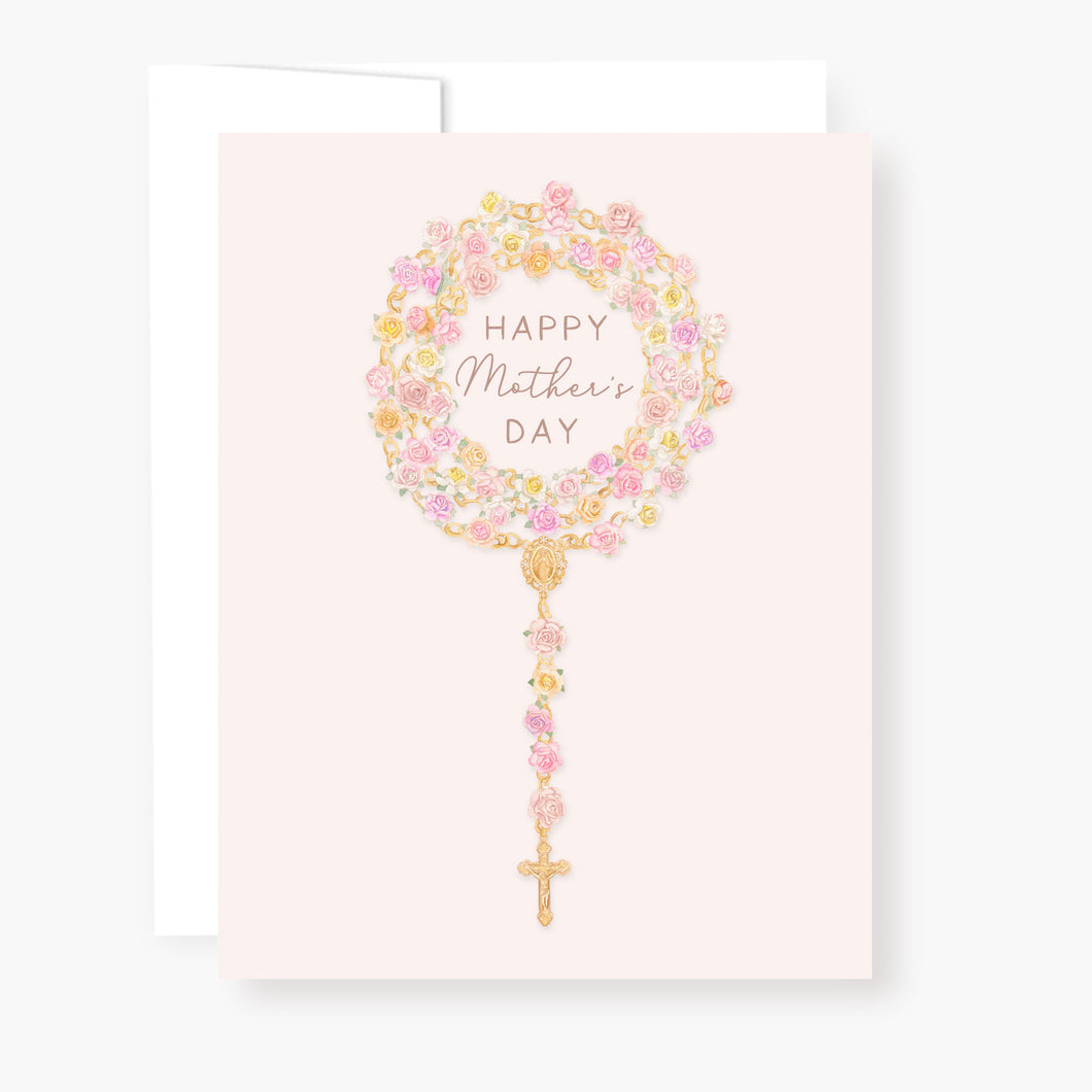 Rosary Card | Rosary of Roses | Mother's Day