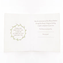 Load image into Gallery viewer, Rosary Card | Candle | Sympathy
