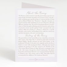 Load image into Gallery viewer, Rosary Card | Anemones | Thank You
