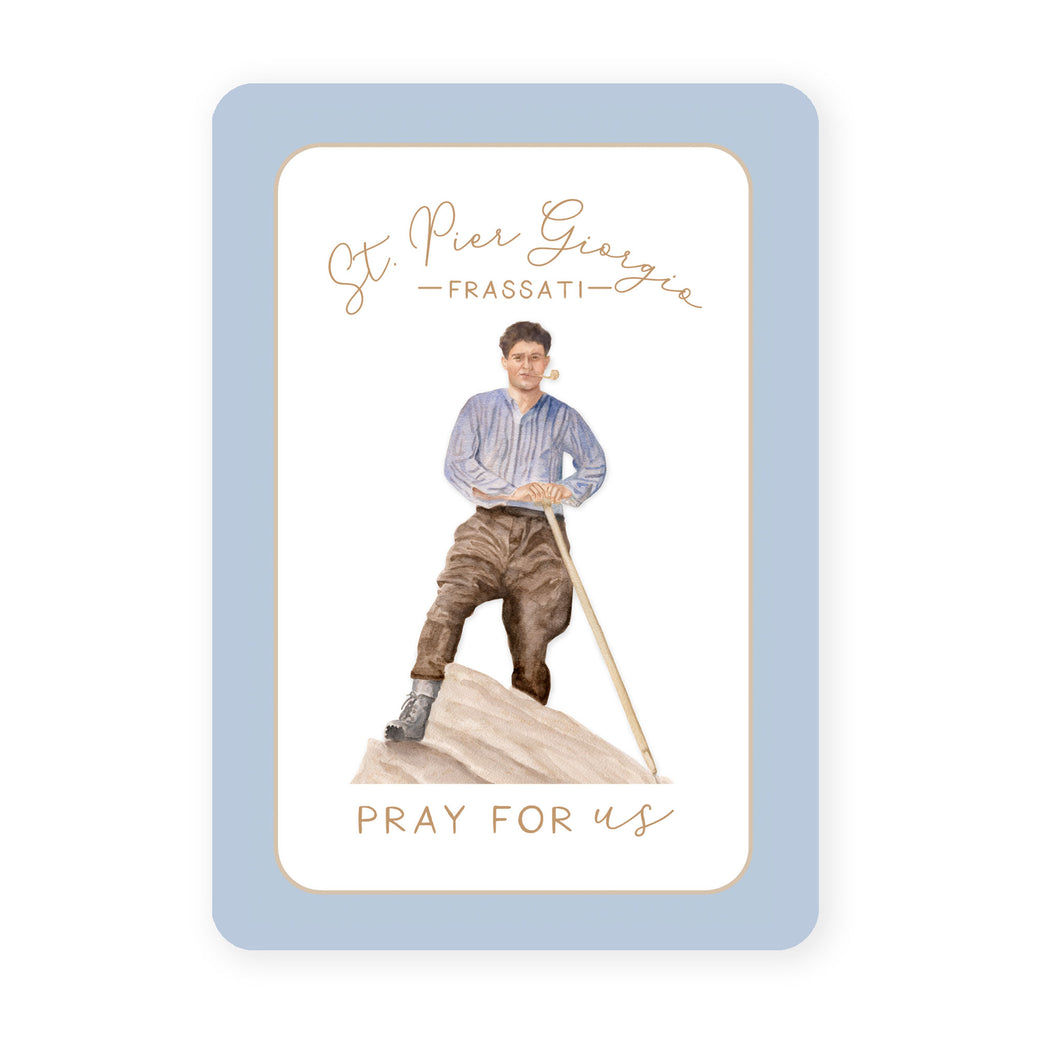 St. Pier Giorgio Frassati Prayer Card | Pray for Us