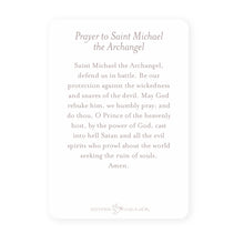 Load image into Gallery viewer, St. Michael the Archangel | Pray for Us |  Prayer Card
