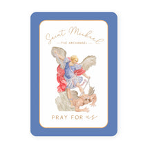 Load image into Gallery viewer, St. Michael the Archangel | Pray for Us |  Prayer Card
