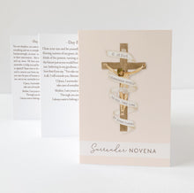 Load image into Gallery viewer, Surrender Novena Prayer Card | Beige
