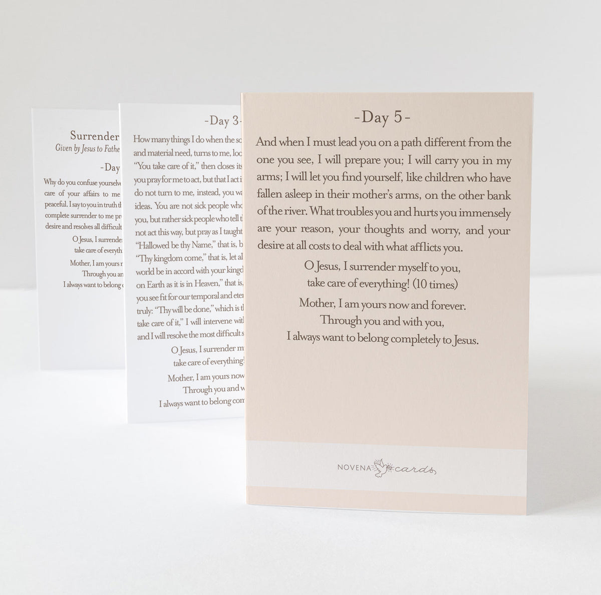 Surrender Novena Prayer Surrender Novena Prayer