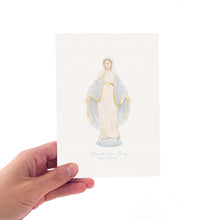 Load image into Gallery viewer, Blessed Virgin Mary | Pray for Us | Art Print
