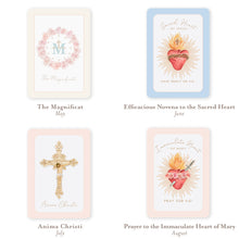 Load image into Gallery viewer, Catholic Monthly Devotion Prayer Card Bundle