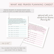 Load image into Gallery viewer, Novena Planning Kit 2023 - Standard Size with Prayer Planning Cards add-on