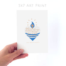 Load image into Gallery viewer, Do Small Things With Great Love | St Teresa of Calcutta | Art Print | Heart Design
