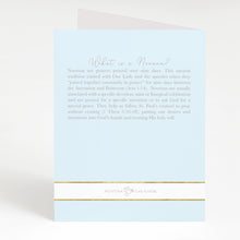 Load image into Gallery viewer, Generic Birthday Novena Card | Blue
