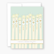 Load image into Gallery viewer, Generic Novena Card | Mint Green
