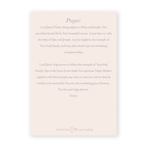Load image into Gallery viewer, Holy Family Prayer Card | Beige
