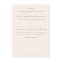 Load image into Gallery viewer, Holy Family Prayer Card | Beige