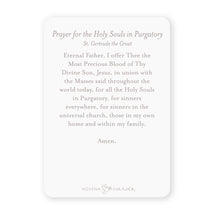 Load image into Gallery viewer, Prayer for the Holy Souls in Purgatory Prayer Card
