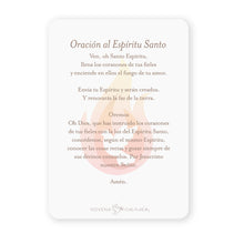 Load image into Gallery viewer, Espíritu Santo | Tarjeta de Oración | Ventana | Beige
