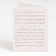 Load image into Gallery viewer, &quot;I Prayed for you at Mass&quot; Card | Beige