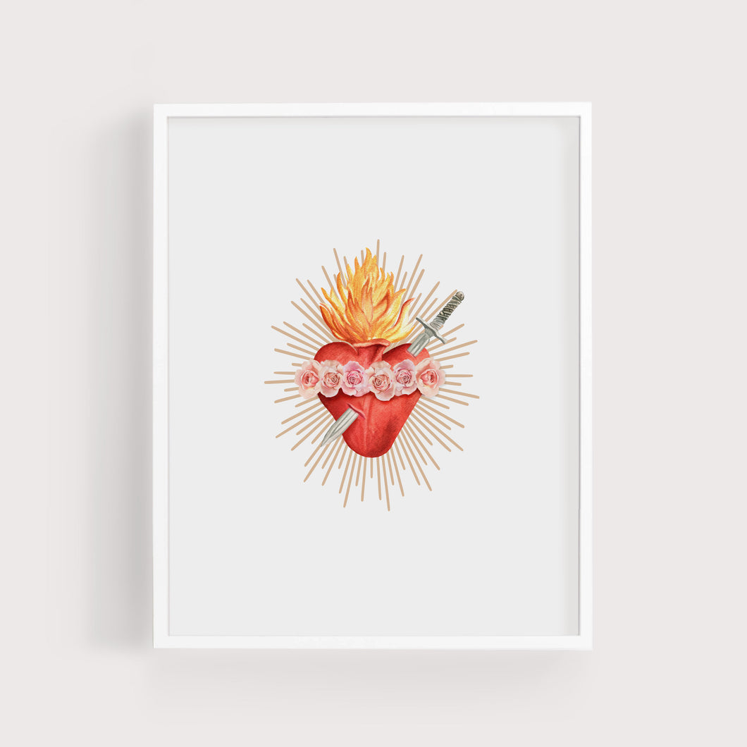 Immaculate Heart of Mary | Art Print