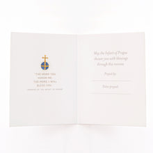 Load image into Gallery viewer, Infant of Prague Novena Card | Mint Green