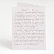 Load image into Gallery viewer, Rosary Card | Bouquet | Lilies
