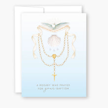 Load image into Gallery viewer, Rosary Card | Sacrament | Baptism
