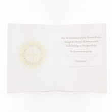 Load image into Gallery viewer, Rosary Card | Sacrament | First Holy Communion
