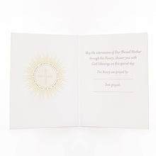 Load image into Gallery viewer, Rosary Card | Sacrament | First Holy Communion