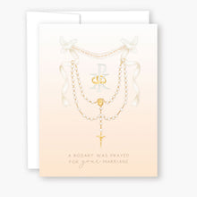Load image into Gallery viewer, Rosary Card | Sacrament | Marriage