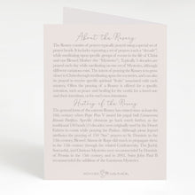 Load image into Gallery viewer, Wooden Rosary Card | Mixed Set
