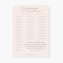 Load image into Gallery viewer, Rosary Checklist (Pack of 5)
