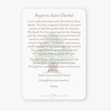 Load image into Gallery viewer, St. Charbel Prayer Card | Beige
