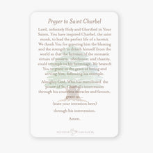 Load image into Gallery viewer, St. Charbel Prayer Card | Beige
