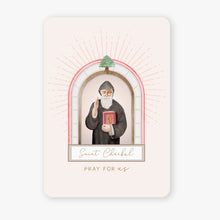 Load image into Gallery viewer, St. Charbel Prayer Card | Beige