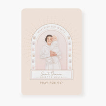 Load image into Gallery viewer, St. Gianna Beretta Molla Prayer Card | Beige