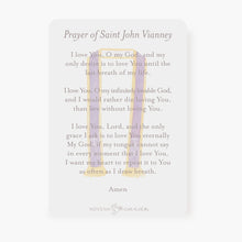 Load image into Gallery viewer, St. John Vianney Prayer Card | Pray for Us
