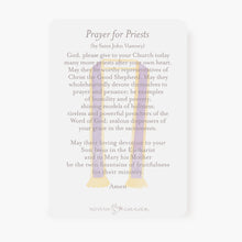 Load image into Gallery viewer, St. John Vianney Prayer Card | Beige | Prayer for Priests
