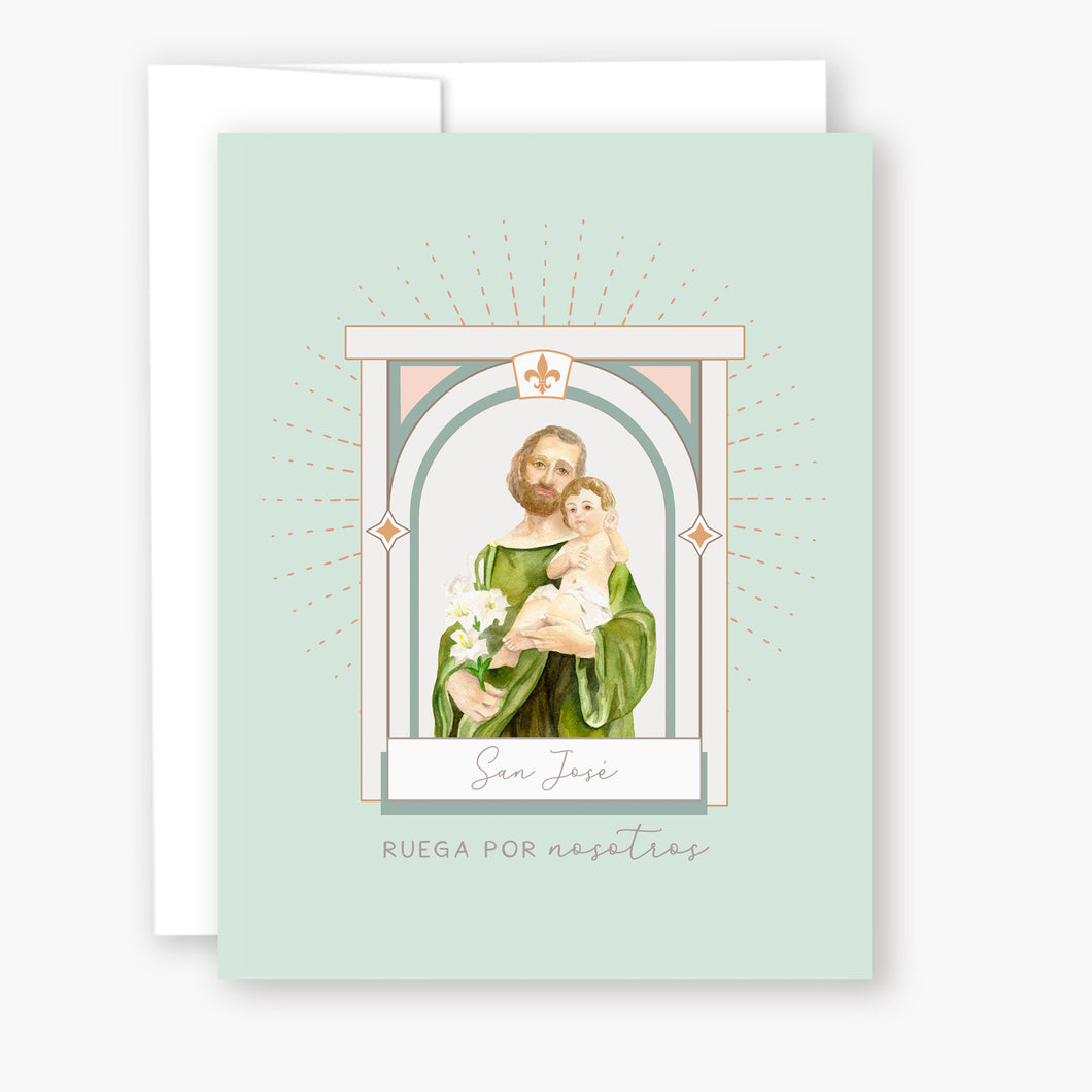 San José | Tarjeta de Novena | Verde