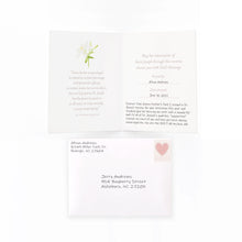 Load image into Gallery viewer, St. Joseph Novena Card | Mint Green | Personalized
