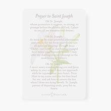 Load image into Gallery viewer, St. Joseph Prayer Card | Mint Green
