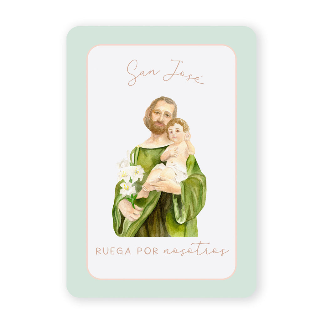 San José | Tarjeta de Oración | Ruega por Nosotros