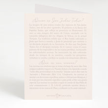 Load image into Gallery viewer, San Judas Tadeo | Tarjeta de Novena | Beige
