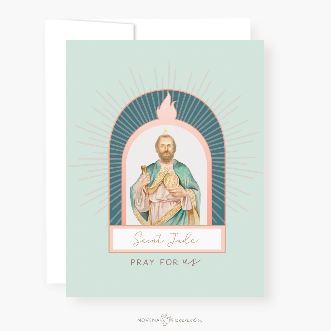 St. Jude Novena Card - front view