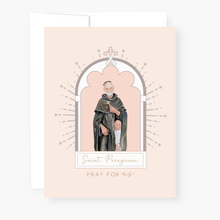 Load image into Gallery viewer, St. Peregrine Novena Card - front view
