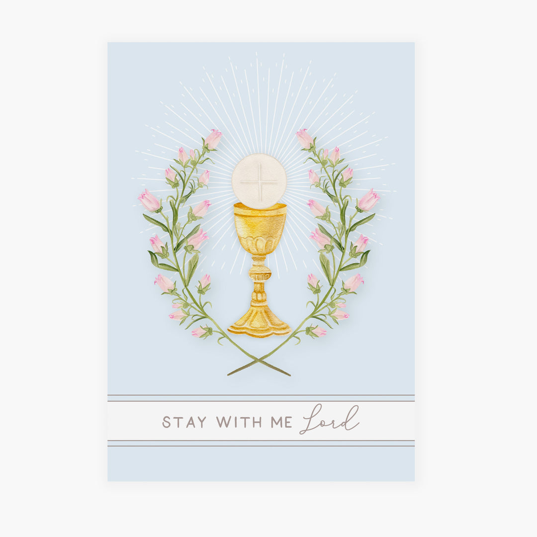 Stay With Me Lord Prayer Cards – Novena Cards